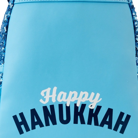 Loungefly Disney Mickey Happy Hanukkah Menorah Mini Backpack and Wallet main image 6